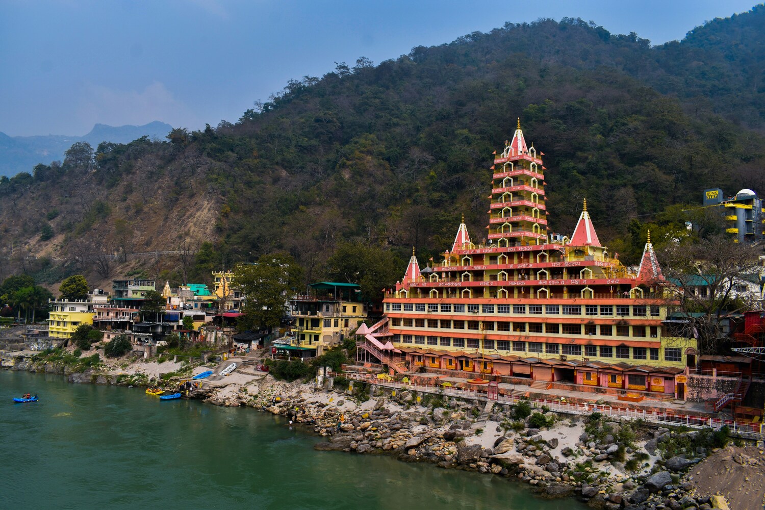 River rafting in Rishikesh